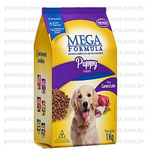 RACAO PARA CÃES FILHOTE  CARNE E LEITE 1 KG